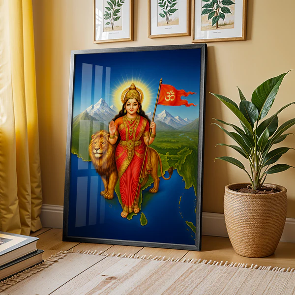 Bharat Mata Inspired Artwork – 14 x 21 Inch